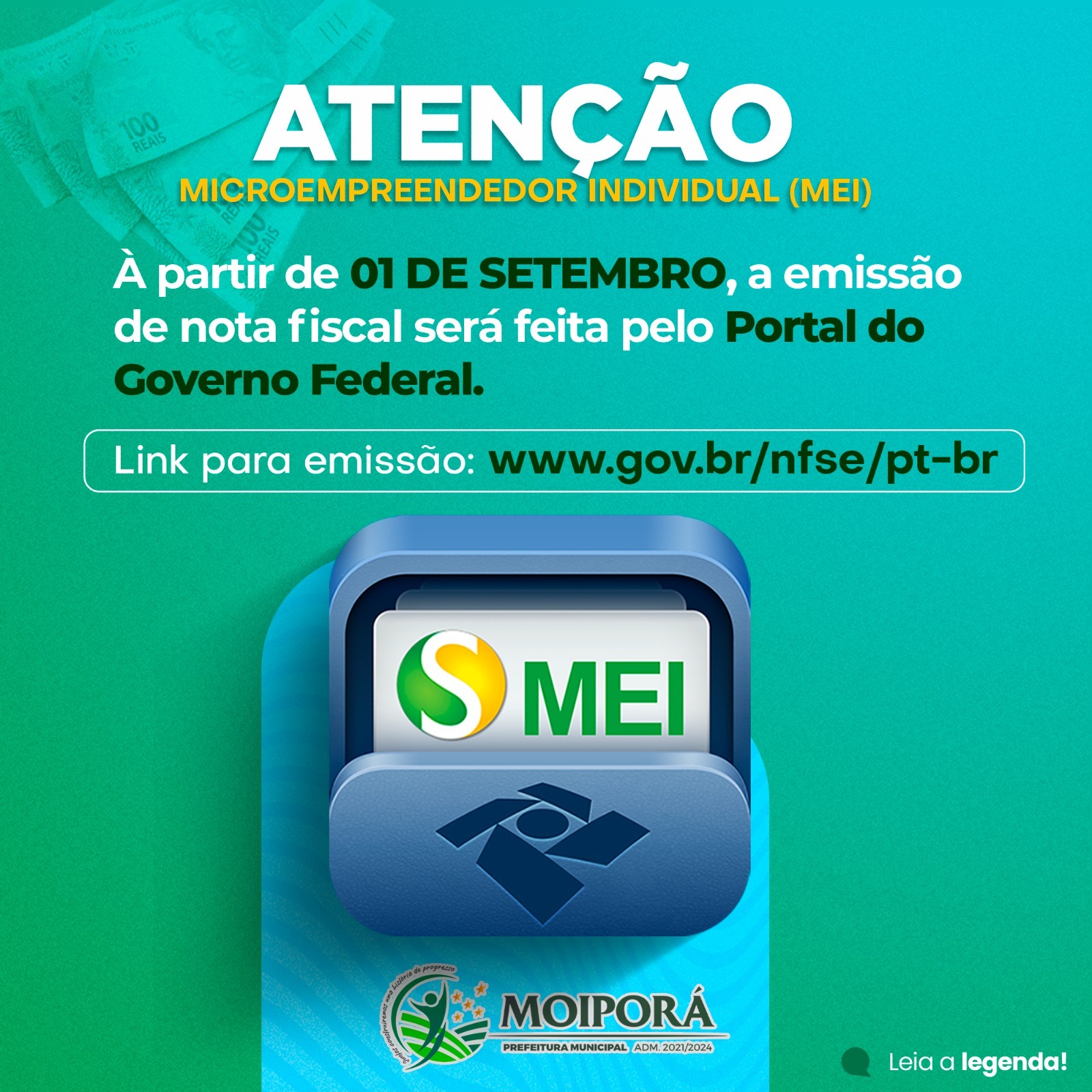 A partir de 1º de setembro, nota fiscal do MEI passa a ser emitida pelo  site do Governo Federal